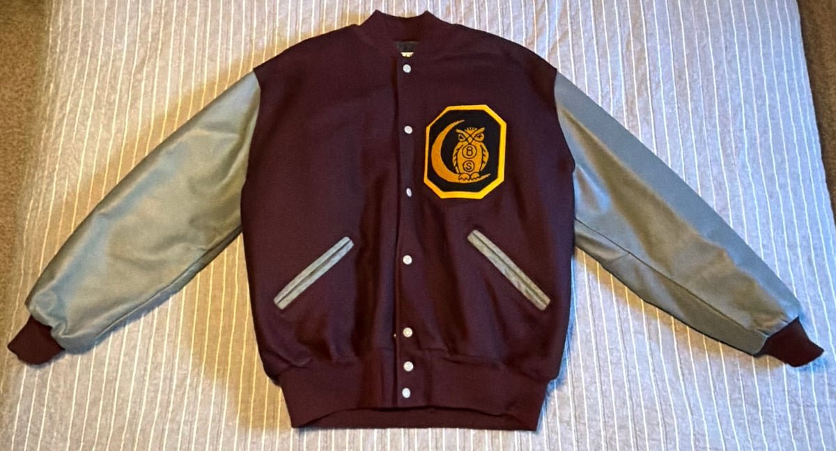 Ma Jackson Edition Custom Owl Letter Jacket