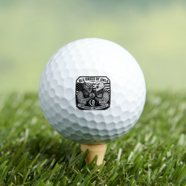 Owl Golf Ball 125th & 250th